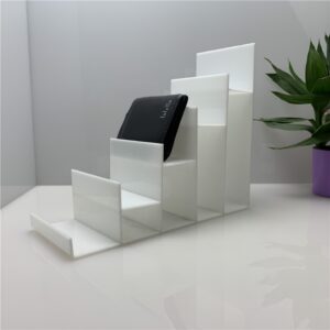 5-layer acrylic wallet display stand