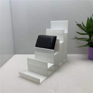 5-layer acrylic wallet display stand