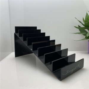 IMG_0590 Black wallet display stand, multi-layer mobile phone stand, wallet stand, N-shaped bag stand, acrylic display stand