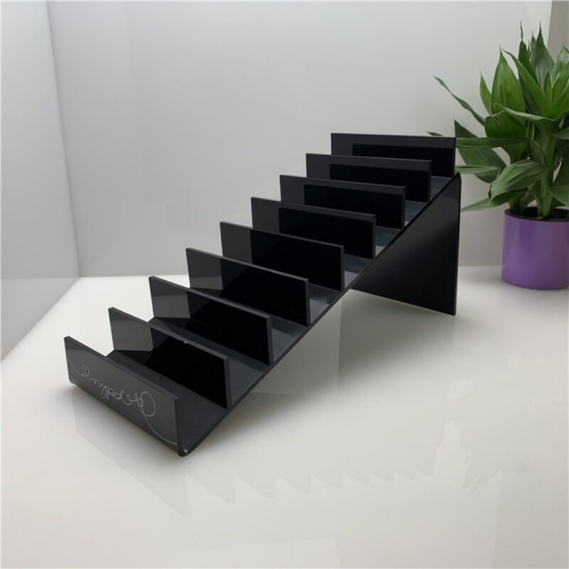 IMG_0593 Black wallet display stand, multi-layer mobile phone stand, wallet stand, N-shaped bag stand, acrylic display stand