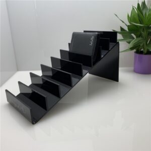 IMG_0594 Black wallet display stand, multi-layer mobile phone stand, wallet stand, N-shaped bag stand, acrylic display stand