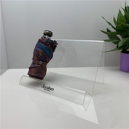 Acrylic umbrella display stand, acrylic display props, plexiglass display stand, silk scarf display stand