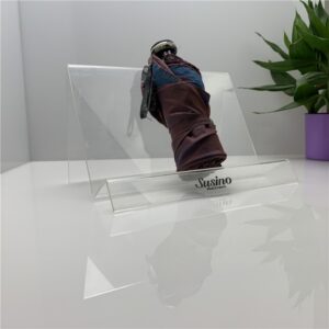 Acrylic umbrella display stand, acrylic display props, plexiglass display stand, silk scarf display stand