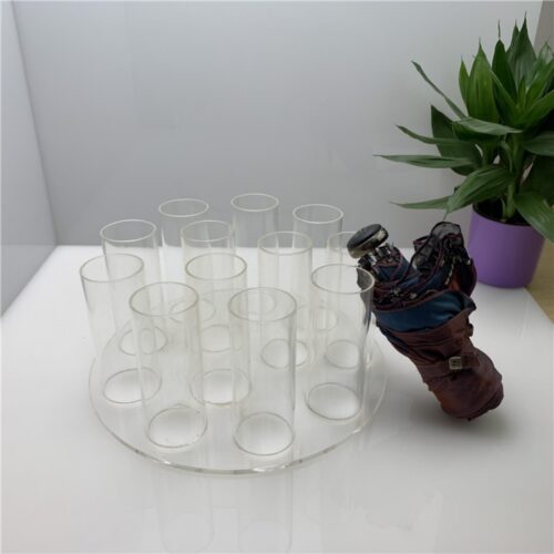 Window display stand: A combination display stand for 12 umbrellas