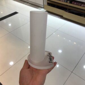 Single-tube acrylic short umbrella display stand, hair accessory storage stand