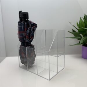 IMG_0650 6-compartment double-layer acrylic display stand and umbrella display stand