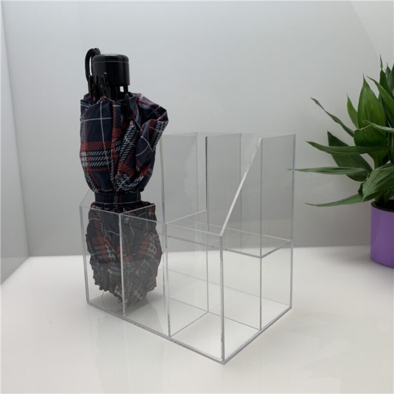 IMG_0650 6-compartment double-layer acrylic display stand and umbrella display stand