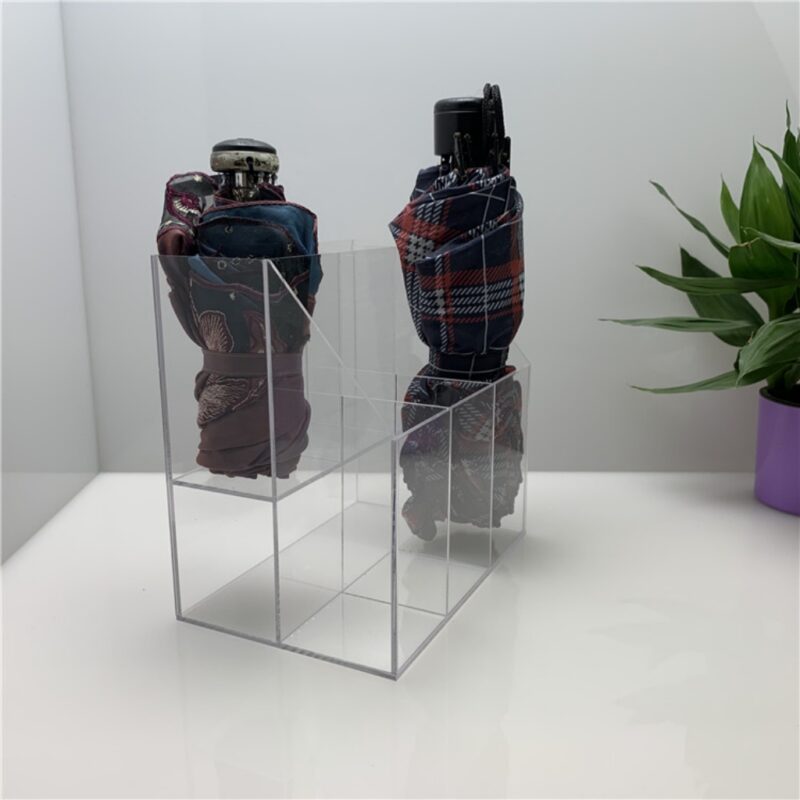 IMG_0657 6-compartment double-layer acrylic display stand and umbrella display stand