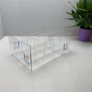 Acrylic umbrella display stand
