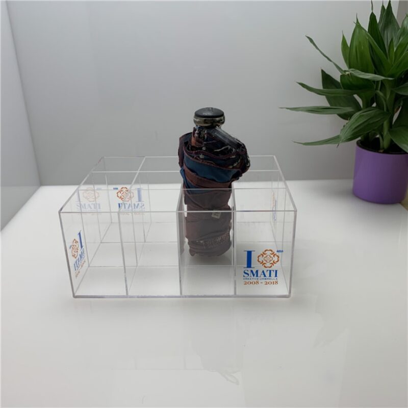 Acrylic umbrella display stand