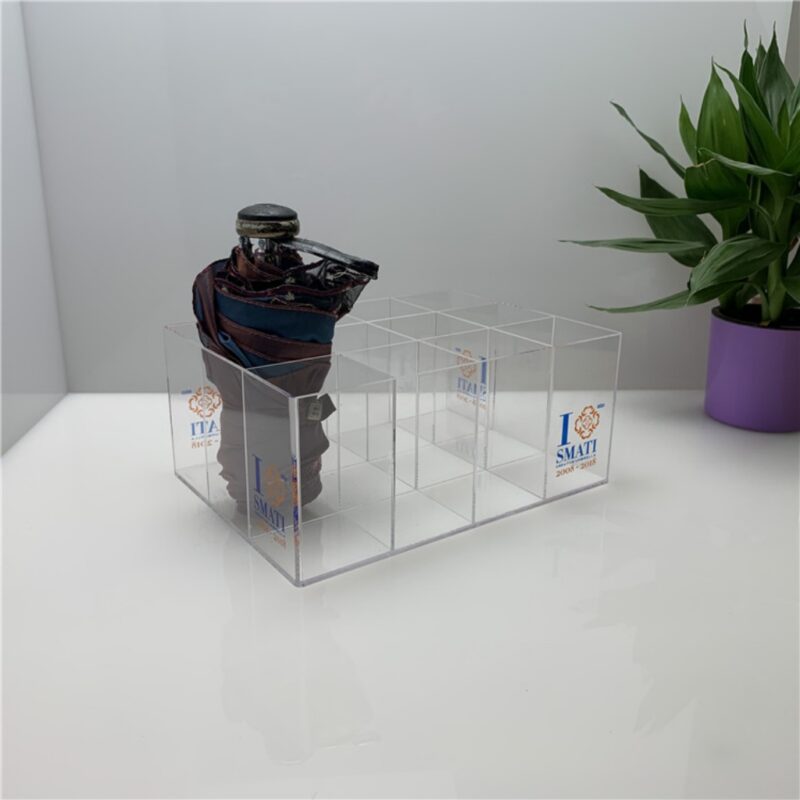 Acrylic umbrella display stand