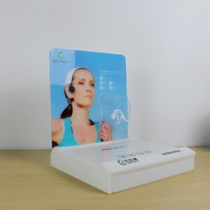 acrylic Bluetooth headset display stand