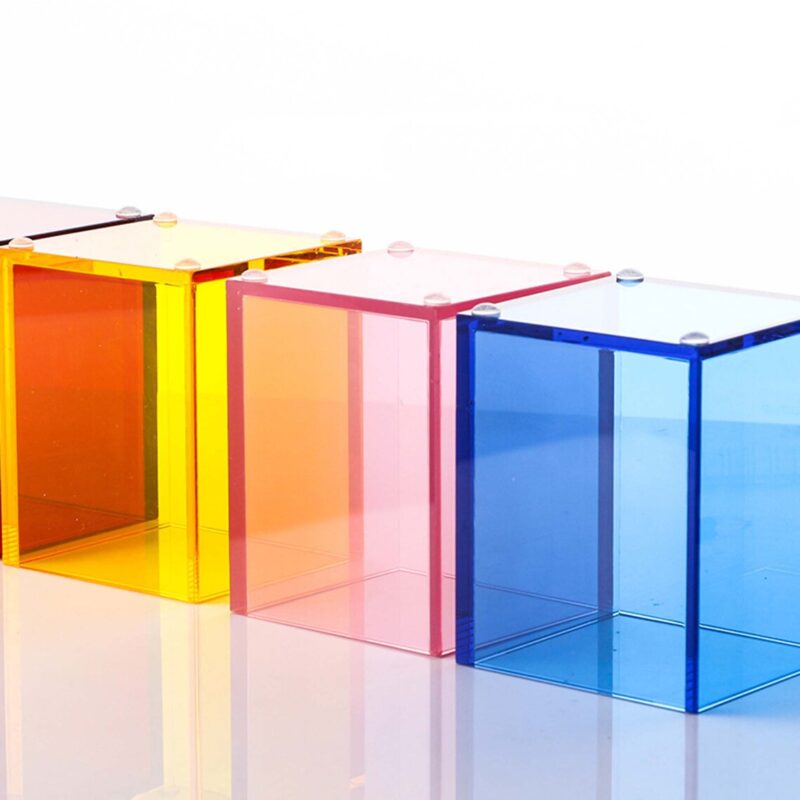 5 Colored Acrylic Pen Holder