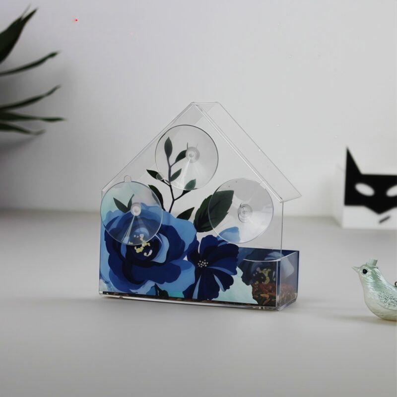 兰花3 Orchid background Bird Feeder Birds House for Outdoo